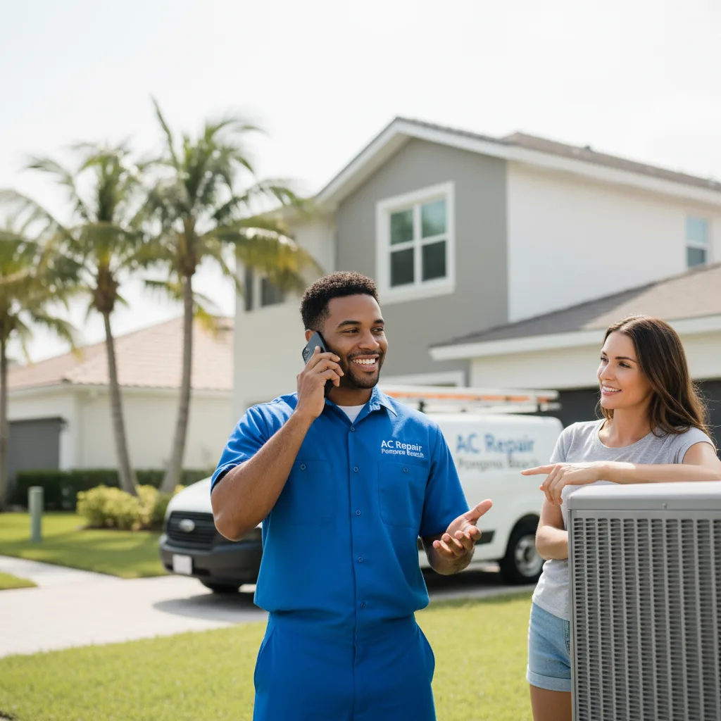 AC Repair Pompano Beach customer support in Rib Mountain